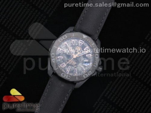 TB공장 태그호이어 아쿠아레이서 칼리버5 카본 카본다이얼 나일론 골드 _ Aquaracer Calibre 5 Gold Carbon TBF 11 Best Edition Carbon Dial on Nylon Strap A2824