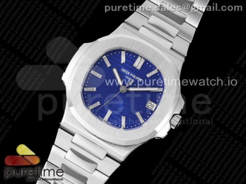 3K공장 V2 파텍필립 노틸러스 블루다이얼 브슬 _ Nautilus 5711 3KF 11 Best Edition 40th Anniversary Blue Dial on SS Bracelet A324 Super Clone V2