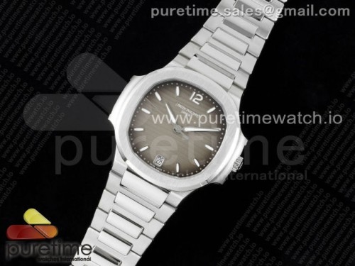 3K공장 파텍필립 노틸러스 7118 그레이다이얼 브슬 _Nautilus 7118 Ladies 3KF 11 Best Edition Gray Dial on SS Bracelet A324 Super Clone