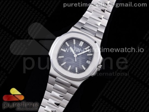 GR공장 V2 파텍필립 노틸러스 5711 그레이다이얼 브슬 _ Nautilus 5711 SS GRF 11 Best Edition Gray Textured Dial on SS Bracelet 324CS