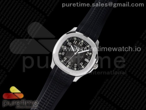 3K공장 V2 파텍필립 아쿠아넛 그레이다이얼 러버 _ Aquanaut 5167 SS 3KF Best Edition Gray Dial on Black Rubber Strap A324 Super Clone V2