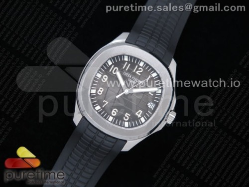 ZF공장 파텍필립 아쿠아넛 블랙다이얼 블랙러버 _ Aquanaut 5165A 38.5mm SS ZF 11 Best Edition Black Dial on Black Rubber Strap 324CS (Free box