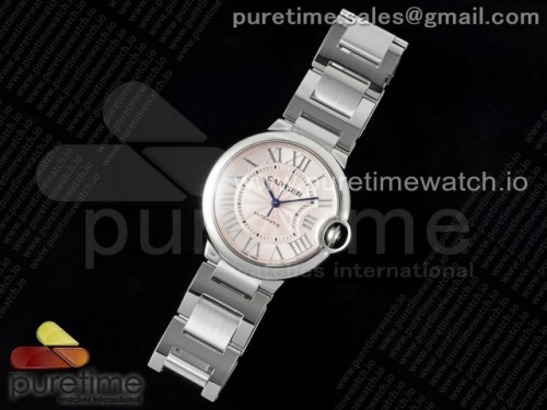 3K공장 발롱블루 36MM 핑크 브슬 오토 _Ballon Bleu 36mm SS 3KF 11 Best Edition Pink Dial on SS Bracelet A076