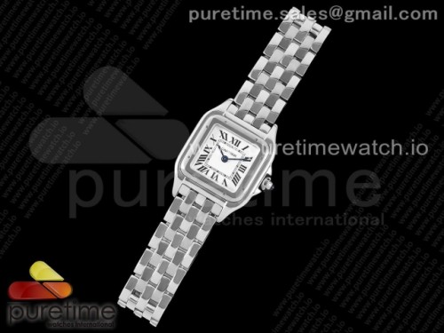 BV공장 까르띠에 팬더 22MM 브레이슬릿 쿼츠 _ Panthère 22mm BVF 11 Best Edition SS White Dial on SS Bracelet Ronda Quartz