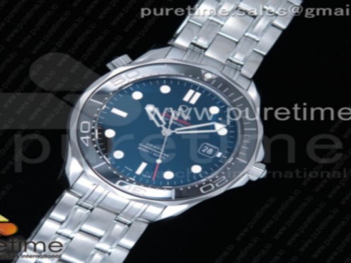 MK공장 오메가 씨마스터 300M 크로노미터 세라믹베젤 _ 브슬 Seamaster 300M Chronometer SS MKS 11 Best Edition Ceramic Bezel Black Dial on SS Bracelet A2824 V3