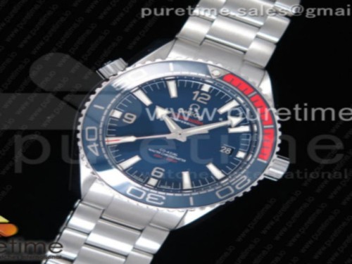 OM공장 오메가 플래닛오션 평창2018 43.5MM 블루 다이얼 _ 브슬 Planet Ocean Pyeongchang 2018 43.5mm SS OMF 11 Best Edition Blue Dial on SS Bracelet A8900