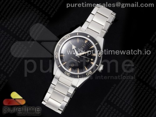 VS공장 오메가 씨마스터 300 헤리티지 8912무브먼트 Seamaster 300 Heritage VSF 11 Best Edition Black Dial on SS Bracelet A8912 Super Clone