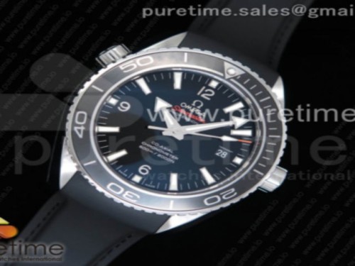 VS공장 오메가 플래닛오션 프로패셔널 세라믹베젤 실버 45.5mm _ 러버 스트랩 Planet Ocean Professional Ceramic Bezel 45.5mm 11 VSF Best Edition Silver Markers on Rubber Strap A8500 Super Clone