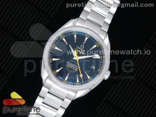 VS공장 V2 오메가 아쿠아테라 가우스 스펙터 블루텍스쳐다이얼 브슬 _ Aqua Terra 15007 Gauss Spectre VSF 11 Best Edition Blue Textured Dial on SS Bracelet A8507 Super Clone V2