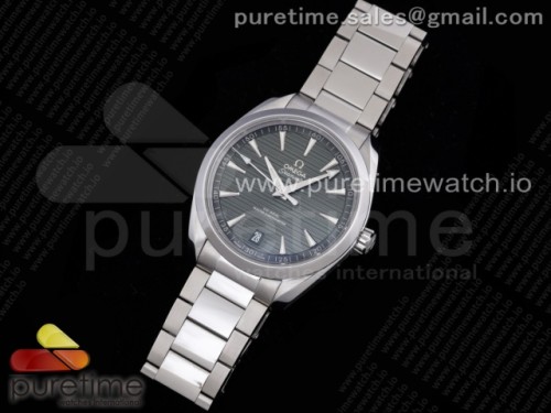 VS공장 오메가 아쿠아테라 그린 브슬 _ Aqua Terra 150M Master Chronometers VSF 1_1 Best Edition Green Dial on SS Bracelet A8900 Super Clone