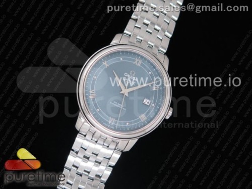 MK공장 V4 오메가 드빌 블루 다이얼 브슬De Ville SS MKF 1_1 Best Edition Blue Dial on SS Bracelet MIYOTA 9015 V4