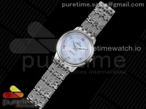 ZF공장 오메가 드빌 27.4MM 블루다이얼 다이아 브슬 _ De Ville Prestige Quartz 27.4 mm SS ZF 11 Best Edition Blue Dial on SS Bracelet Jap Quartz