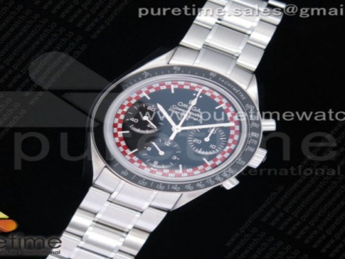 OM공장 오메가 스피드마스터 TinTin 블랙다이얼 브슬 _ Speedmaster TinTin OMF 11 Best Edition Black Dial on SS Bracelet Manual Winding Chrono Movement