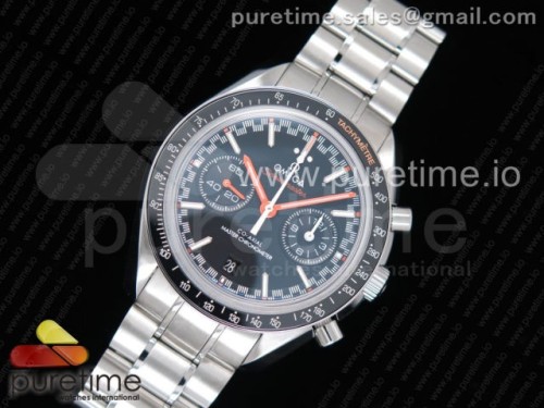 OM공장 오메가 스피드마스터 문워치 블랙다이얼 오렌지핸즈 _ 브슬 Speedmaster Moonwatch OMF 11 Best Edition Black Dial Orange Hand on SS Bracelet A9900