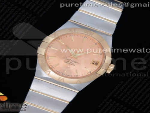 VS공장 오메가 컨스틸레이션 38MM 옐골 옐골다이얼 브슬 콤비 _ Constellation 38mm SSYG VSF 11 Best Edition YG Dial on SSYG Bracelet A8500 Super Clone