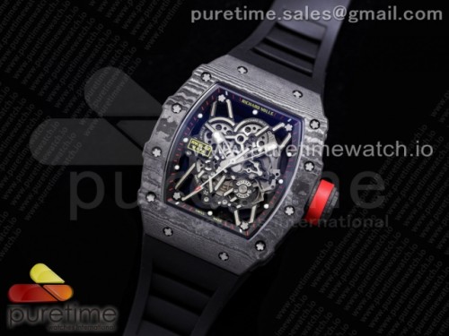 ZF공장 V3 RM035-02 NTPT 스켈레톤다이얼 블랙러버 _ RM035-02 Real NTPT ZF 11 Best Edition Skeleton Dial on Black Rubber Strap NH05A V3
