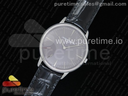 MK공장 바쉐론콘스탄틴 패트리모니 _ 가죽 Patrimony 81180 SS MKF 1_1 Best Edition Gray Dial on Black Leather MIYOTA 9039