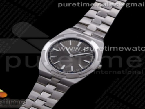 XF공장 바쉐론콘스탄틴 오버시즈 울트라씬 2000V 그레이 브슬 _ Overseas Ultra-Thin 2000V XF Best Edition Gray Dial on SS Bracelet A1120