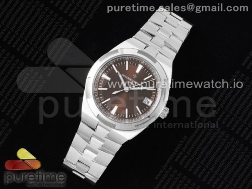 ZF공장 바쉐론콘스탄틴 오버시즈 4500v 브라운_Overseas 4500V SS ZF 11 Best Edition Brown Dial on SS Bracelet A5100