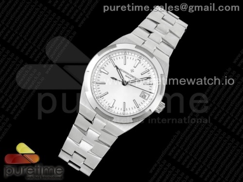 ZF공장 바쉐론콘스탄틴 오버시즈 4500v 화이트_Overseas 4500V SS ZF 11 Best Edition Silver Dial on SS Bracelet A5100