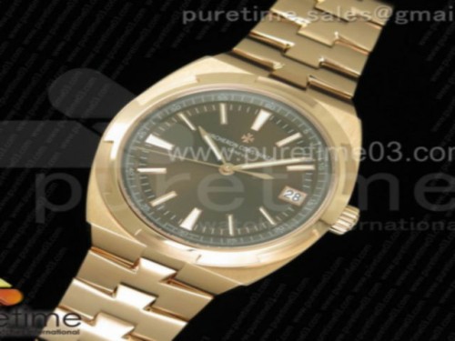 바쉐론콘스탄틴 오브시즈 오토매틱 로즈골드 브라운 다이얼 브레이슬릿 Overseas Automatic RG Brown Dial on RG Bracelet A5100