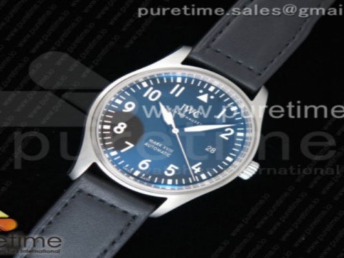 MK공장 IWC 마크18 327001 블랙다이얼 _ 가죽 Mark XVIII IW327001 MKS 1_1 Best Edition Black Dial on Black Leather Strap MIYOTA 9015 V2