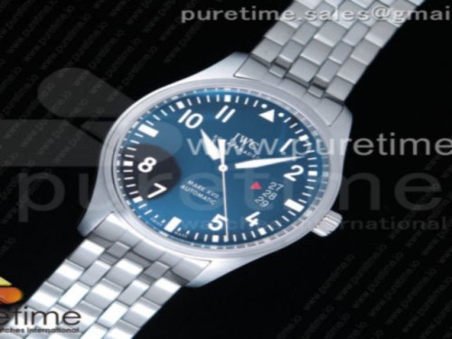 MK공장 V2 IWC 마크17 326504 블랙다이얼 _ 브슬 Mark XVII IW326504 MKS 1_1 Best Edition Black Dial on SS Bracelet MIYOTA 9015 V2