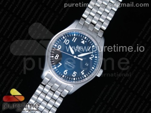 MK공장 V2 IWC 마크18 327015 블랙다이얼 _ 브슬 Mark XVIII IW327015 MKS 1_1 Best Edition Black Dial on SS Bracelet MIYOTA 9015 V2