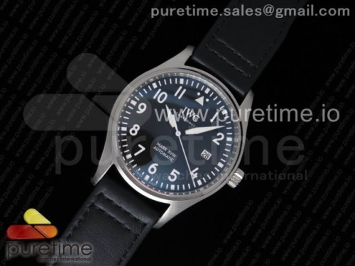 V7공장 IWC 마크18 327001 블랙다이얼 ETA2892무브 _ 가죽 Mark XVIII IW327001 V7F 1_1 Best Edition Black Dial on Black Leather Strap ETA2892