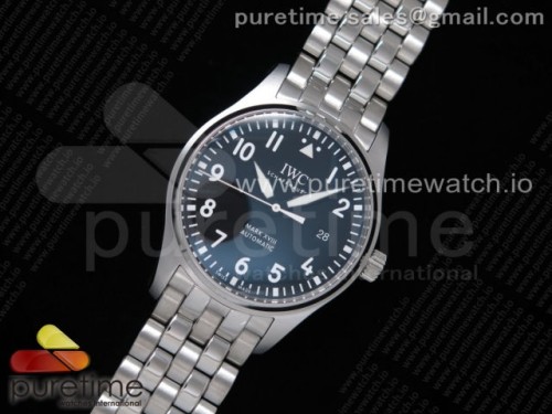 V7공장 마크18 블랙다이얼 브슬 _Mark XVIII V7F 11 Best Edition Black Dial on SS Bracelet ETA2892