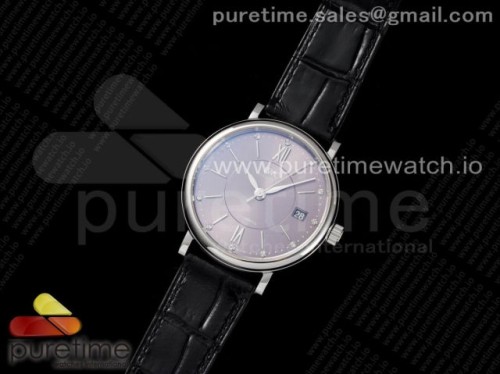 V7공장 IWC 포르토피노 그레이다이얼 블랙가죽 _ Portofino 37mm SS V7F 11 Best Edition Gray Dial on Black Leather Strap A2892