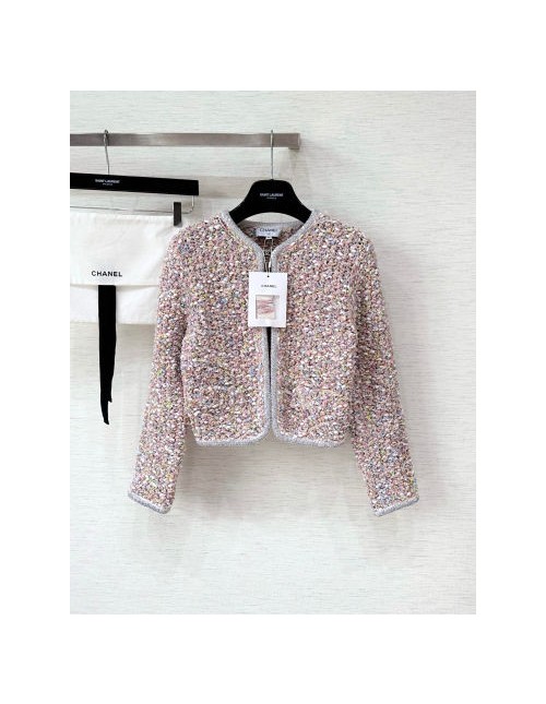 (AR 공장) 샤넬 25FW 다이아몬드 트리밍 니트 카디건 재킷