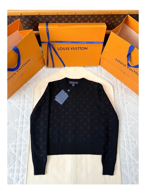(AR 공장) 루이비통 25FW 3D 레터 울 모노그램 니트 풀오버(4color)