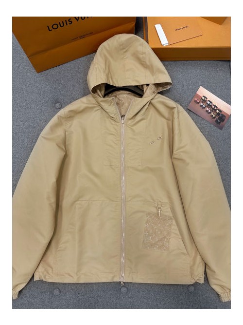(TURBO공장) 루이비통 모노그램 나일론 양면 방풍 재킷(2color)