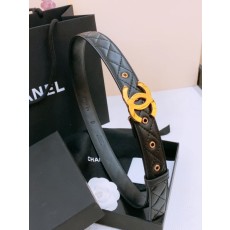 (에이미 공장) 샤넬 클래식 퀼팅 가죽 벨트 3.0cm(2color)